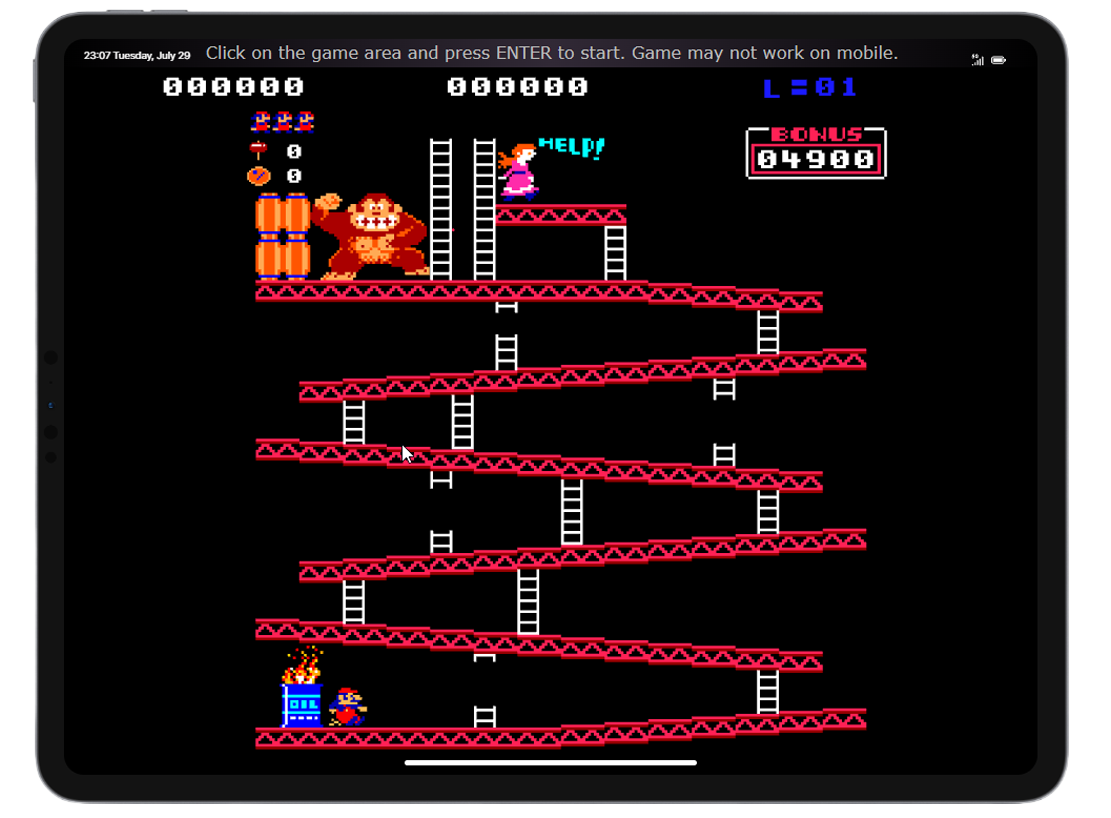 Games on RoadPad